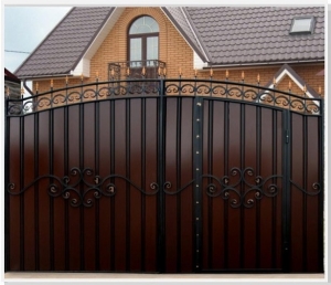 Распашные Кованые Ворота ВРТ 0010