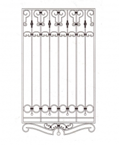 Решетка оконная РШТ 1 009