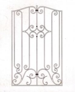 Решетка оконная РШТ 1 010