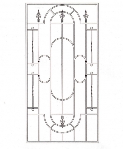 Решетка оконная РШТ 1013
