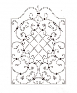 Решетка оконная РШТ 1019