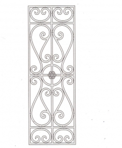 Решетка оконная РШТ 1021