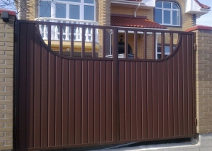 Ворота Распашные с Профлистом ВРТП 