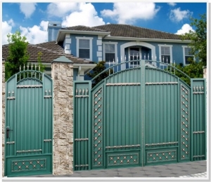 Распашные Кованые Ворота ВРТ 0014