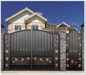 Распашные Кованые Ворота ВРТ 0015