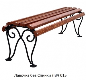 Лавочки Кованые без  Спинки