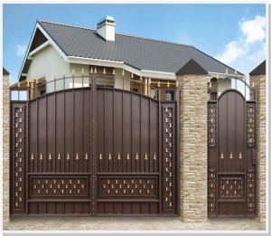 Распашные Кованые Ворота ВРТ 0019