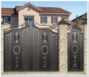 Распашные Кованые Ворота ВРТ 0024