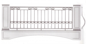 Балконное ограждение ПРЛ 3020
