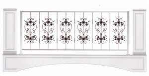 Балконное ограждение ПРЛ 3036