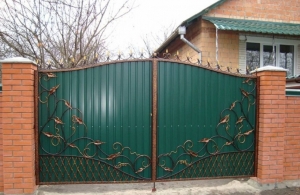 Распашные Кованые Ворота ВРТ 0005