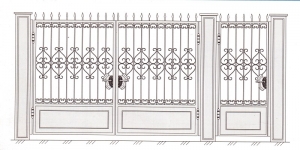Распашные Ворота ВРТ 5005