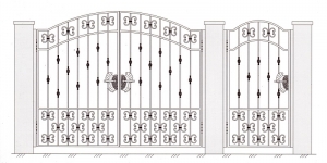 Распашные Ворота ВРТ 5009