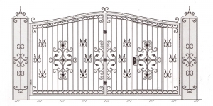 Распашные Ворота ВРТ 5018