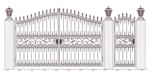 Распашные Ворота ВРТ 5019