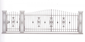 Распашные Ворота ВРТ 5036