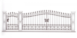 Распашные Ворота ВРТ 5044