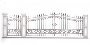 Распашные Ворота ВРТ 5046