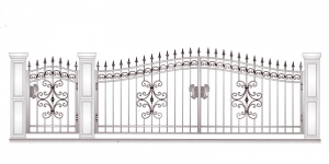 Распашные Ворота ВРТ 5051