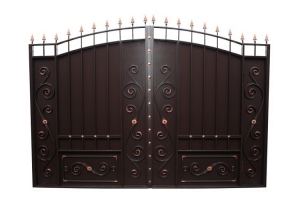 Распашные Кованые Ворота ВРТ 0006