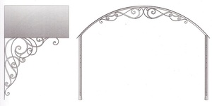 Козырек КЗР 6009