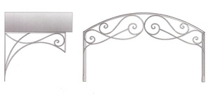 Козырек КЗР 6014