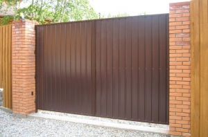 Ворота Распашные с Профлистом ВРТП 8