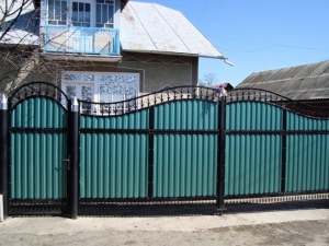 Распашные Кованые Ворота ВРТ 0009