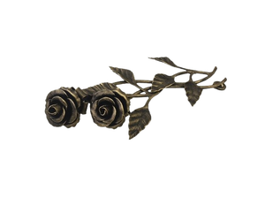 Розы кованные