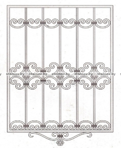 Решетка оконная РШТ 1 002